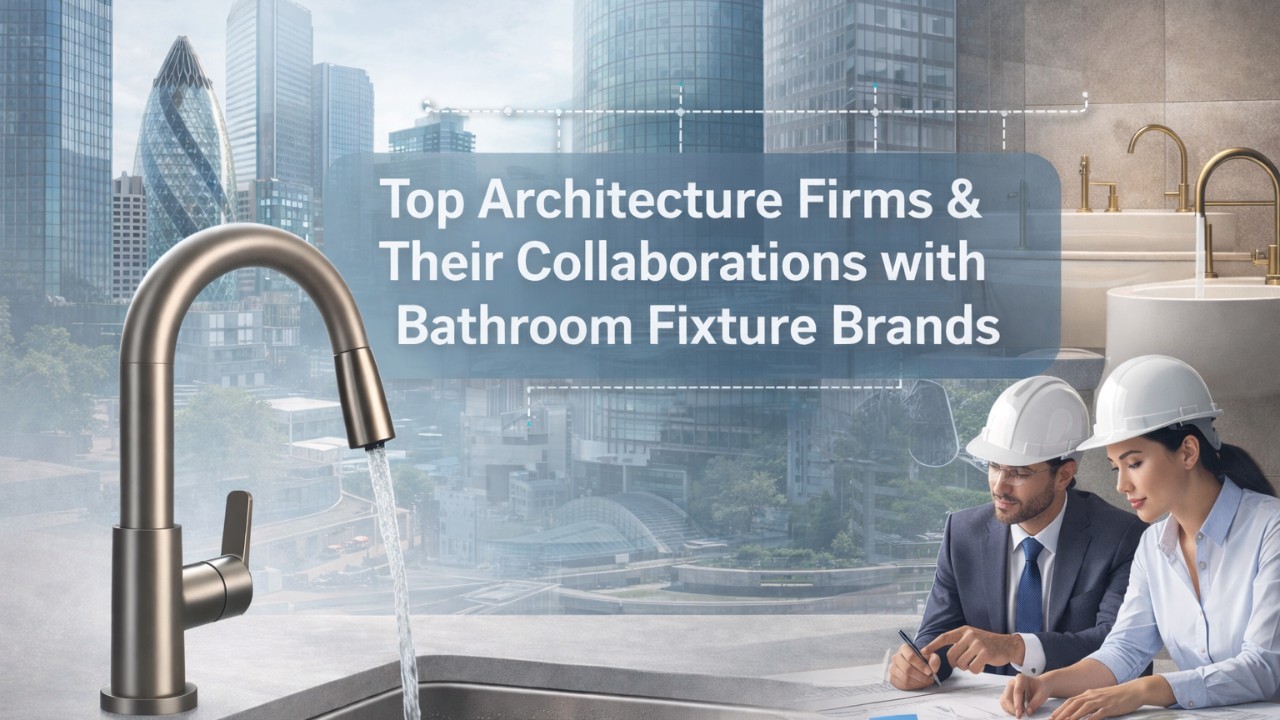 Top Architecture Firms & Their Collaborations with Bathroom Fixture Brands